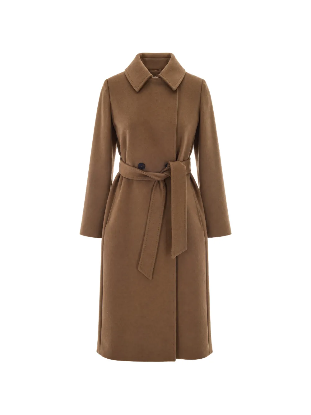 Max Mara double-breasted wool coat - Marron Max Mara double-breasted wool coat - Marron