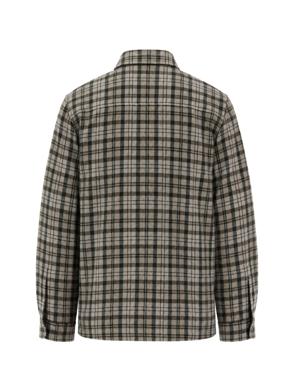 Woolrich Geruit jack Beige