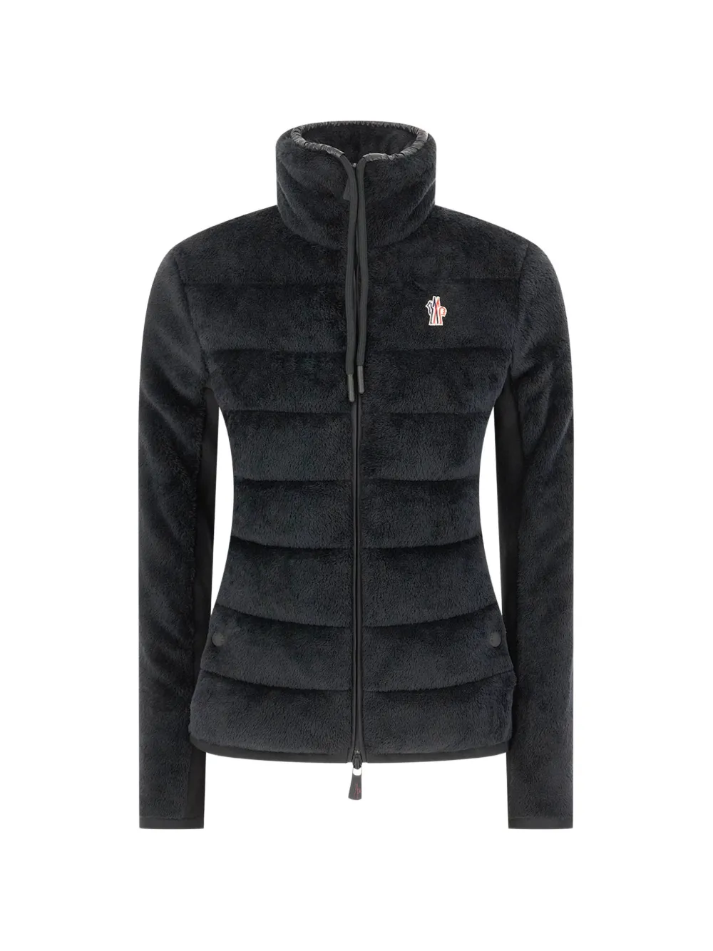 Moncler Grenoble Polartec quilted puffer jacket Zwart
