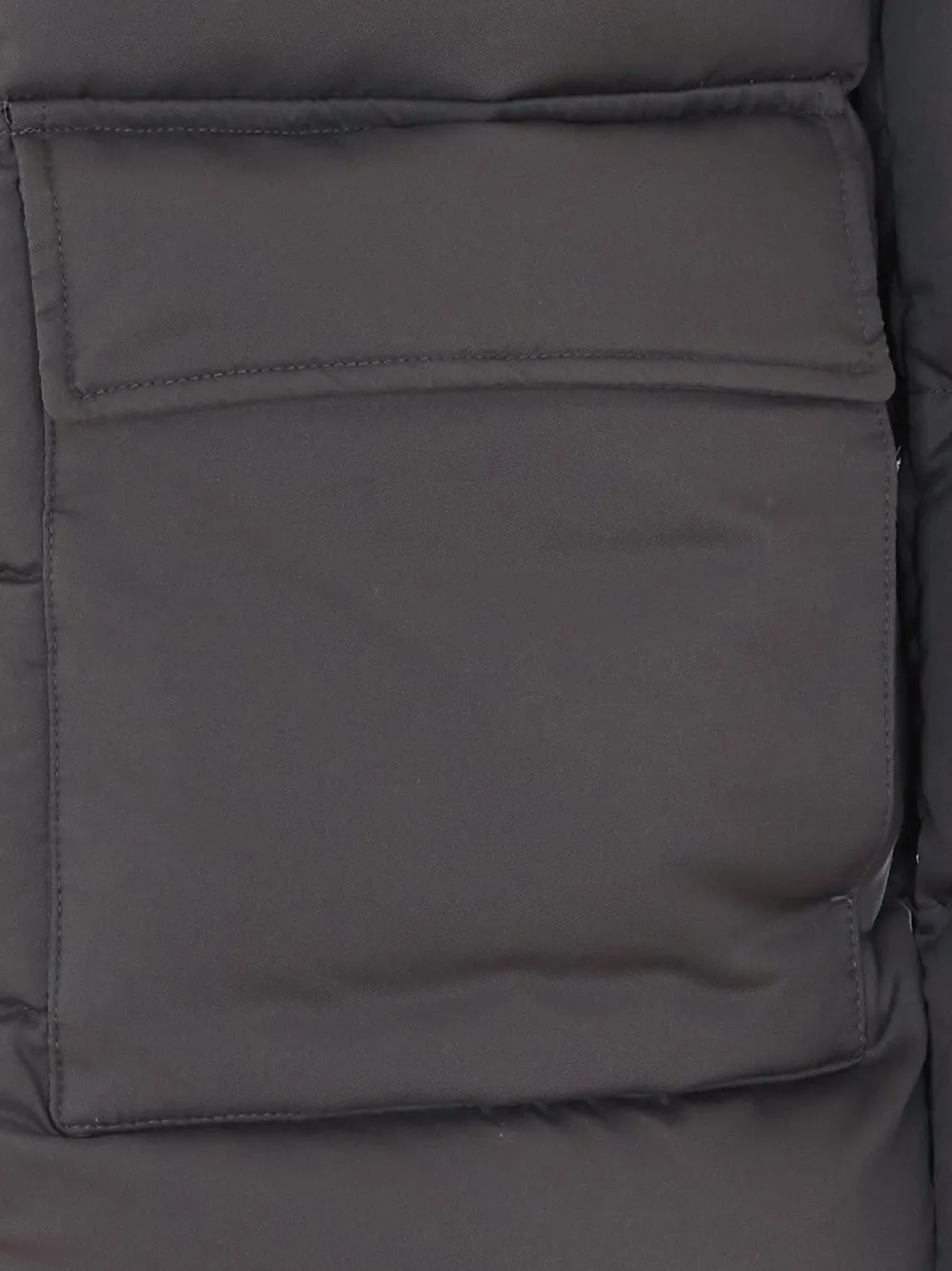 Herno hooded padded jacket Grijs