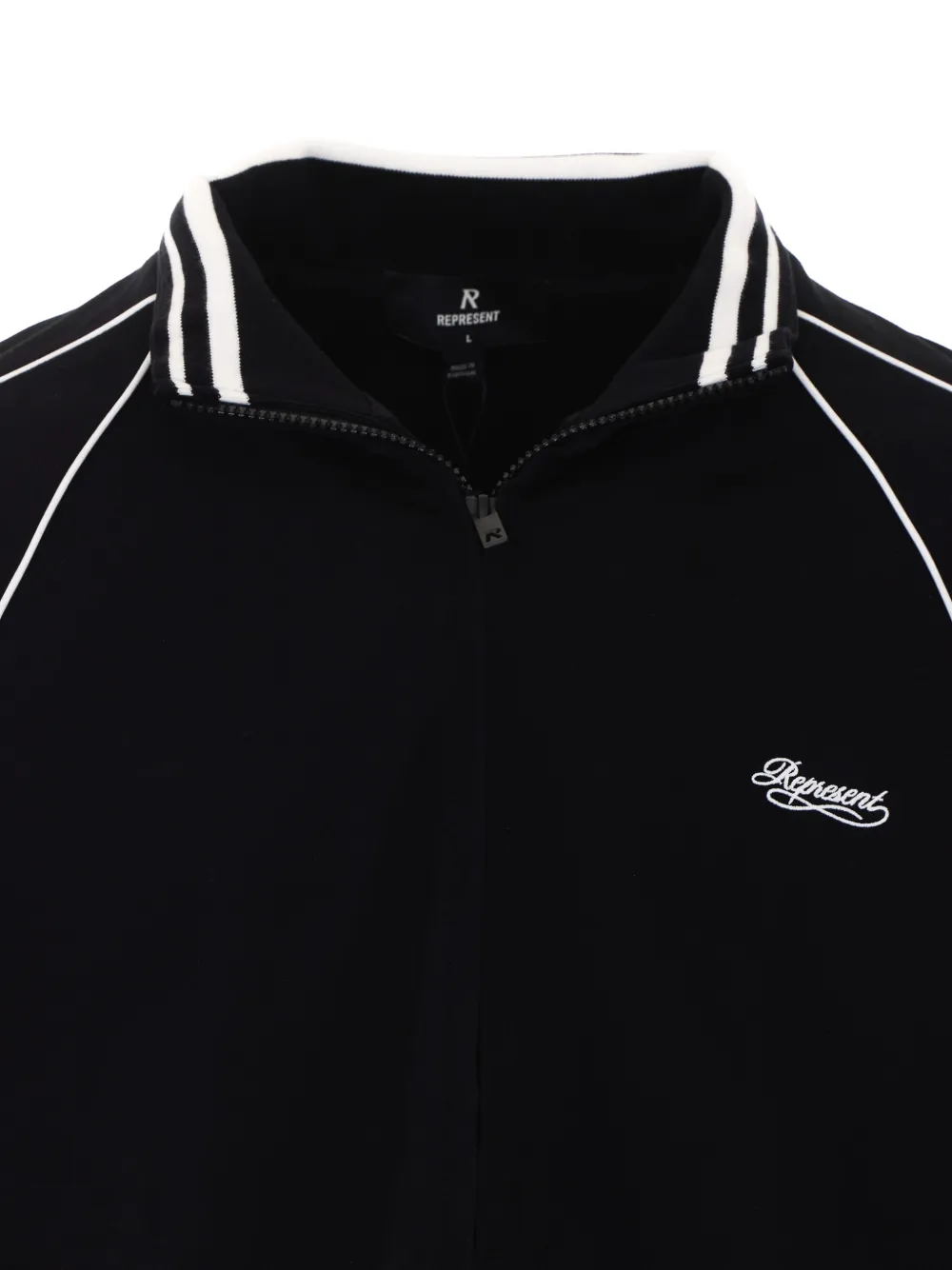 Represent Tracksuit trui met geborduurd logo Zwart