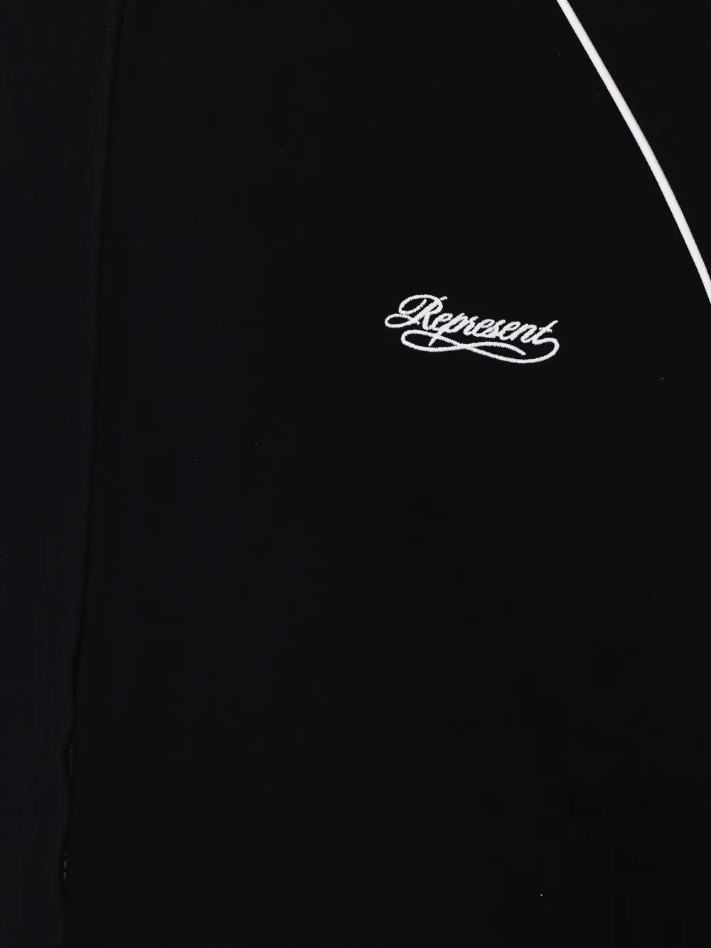 Represent Tracksuit trui met geborduurd logo Zwart