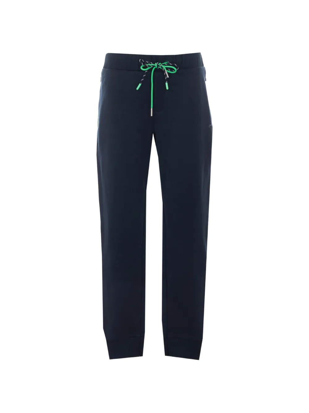 Patrizia Pepe logo-print side-stripe track pants - Blu