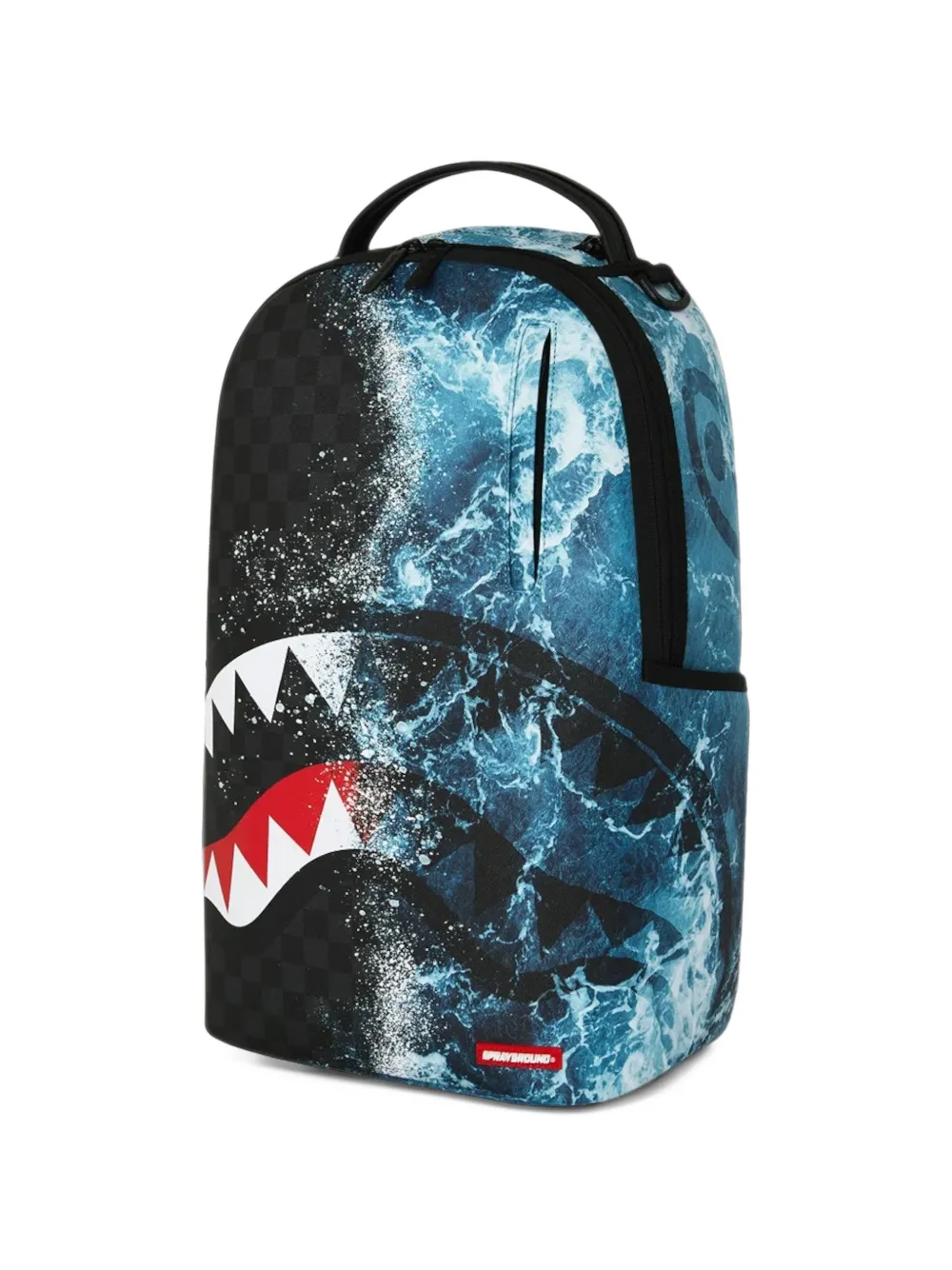 Sprayground High Tide Sharks backpack Zwart
