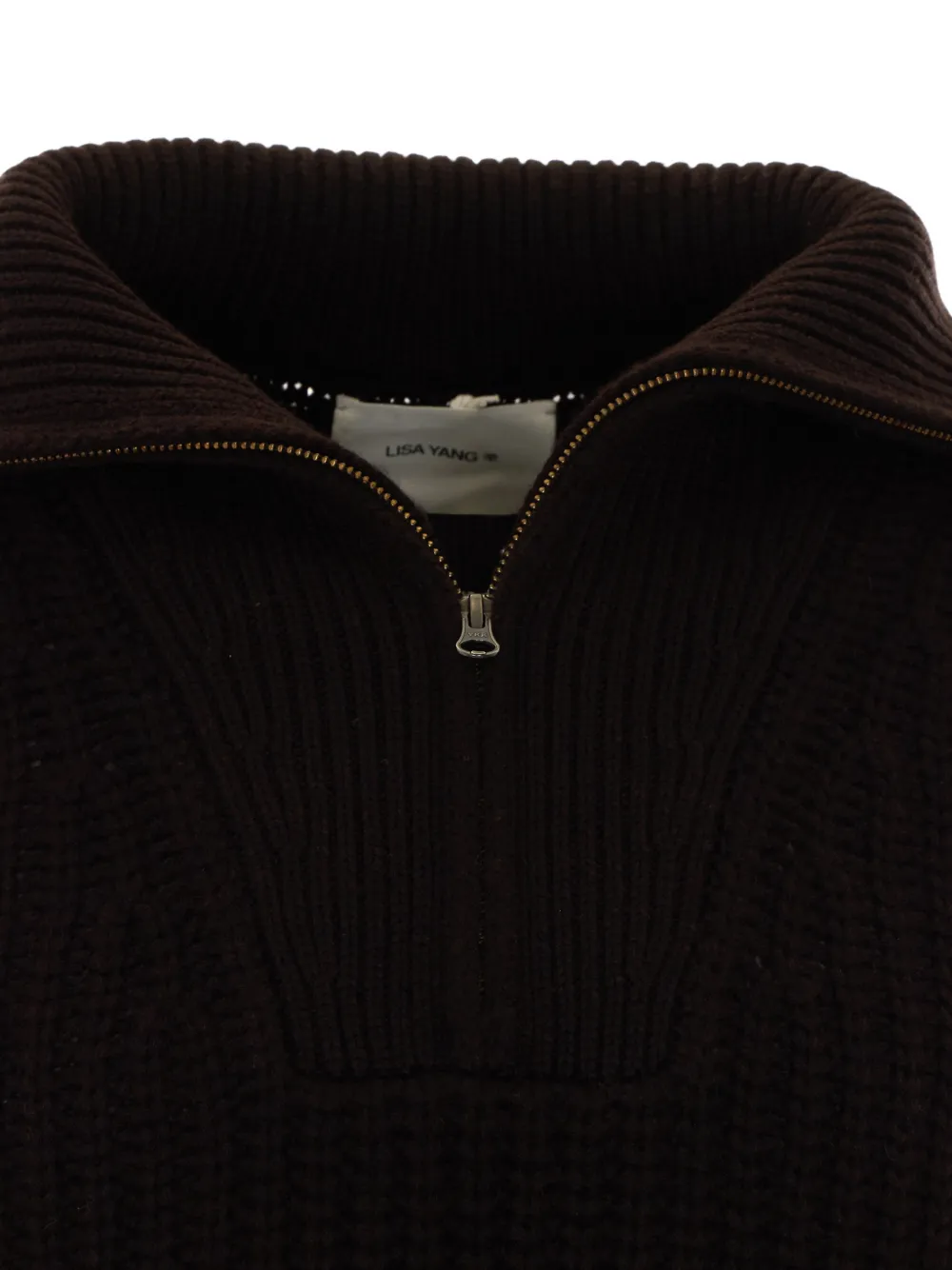 Lisa Yang Rafferty half-zip sweater Bruin