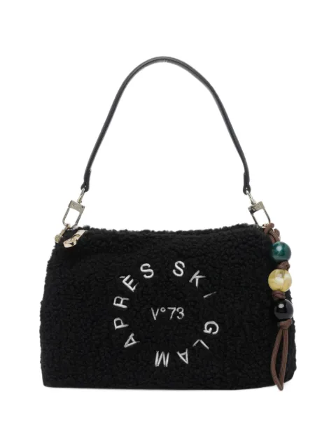V°73 Ski Glam logo-embroidery shoulder bag