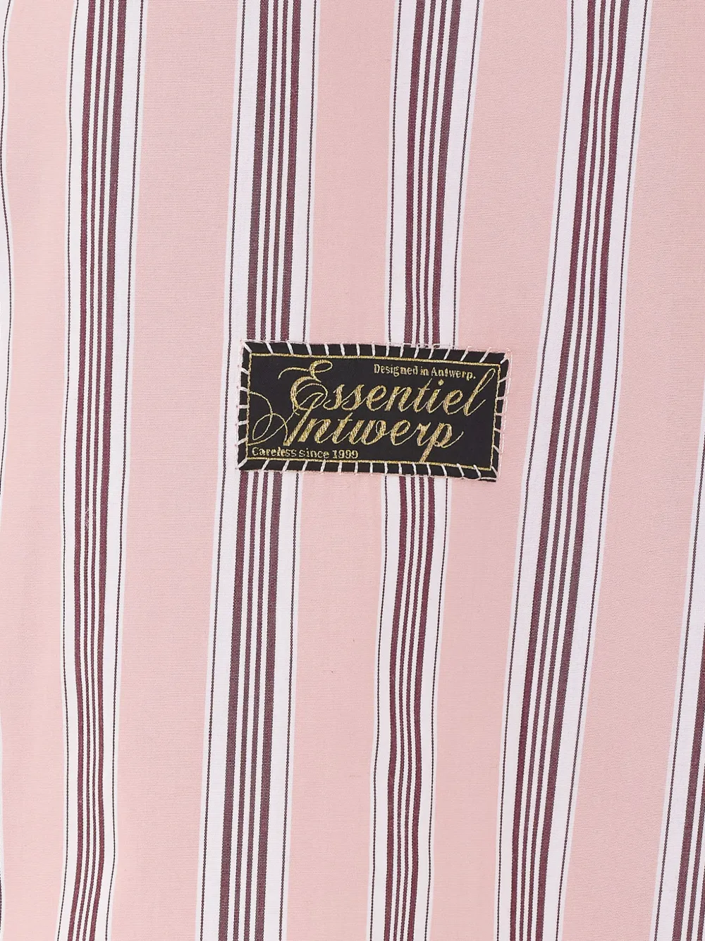 Essentiel Antwerp Overhemd met logopatch Roze