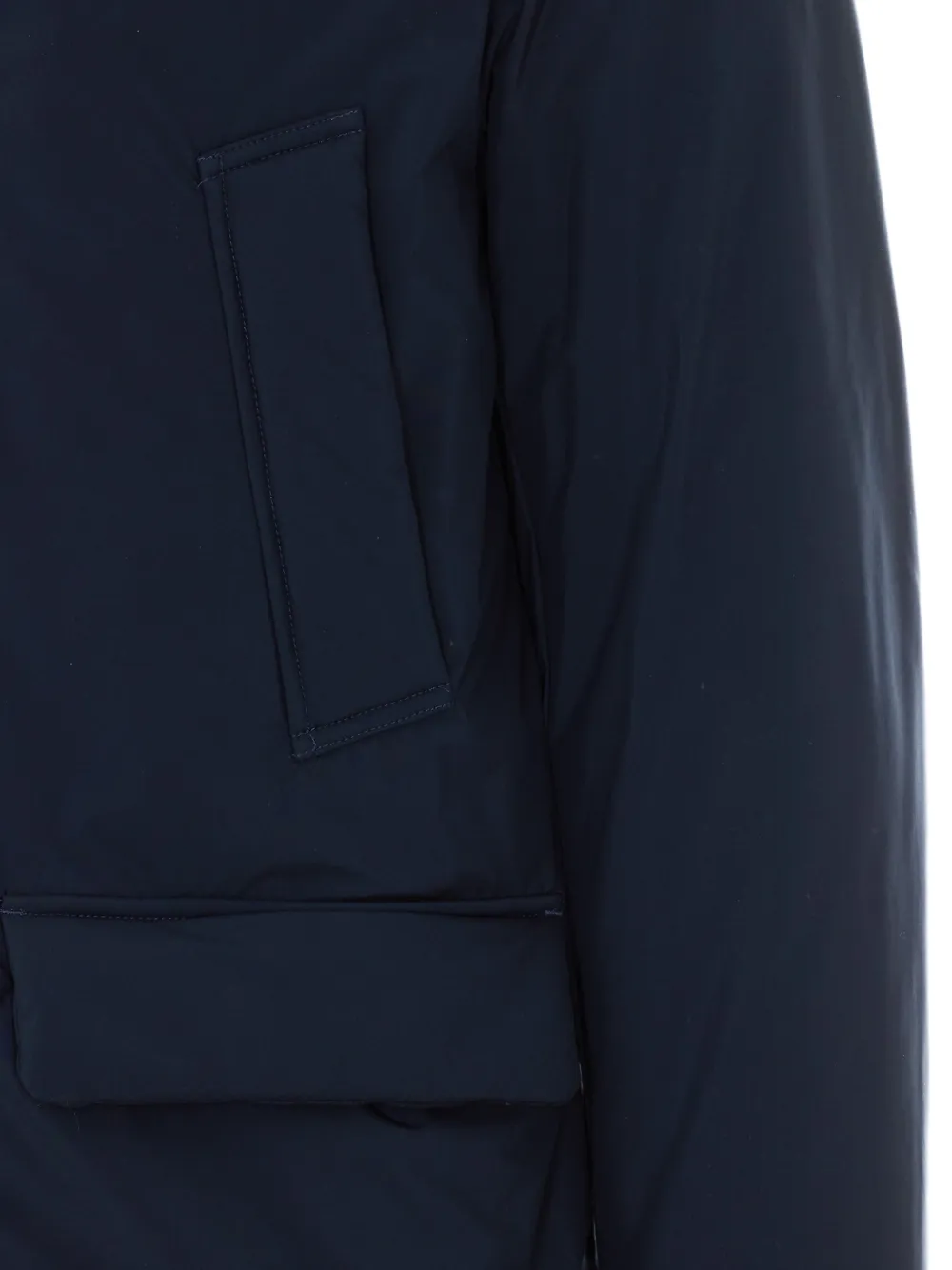 Woolrich Cloud Arctic padded hooded parka Blauw