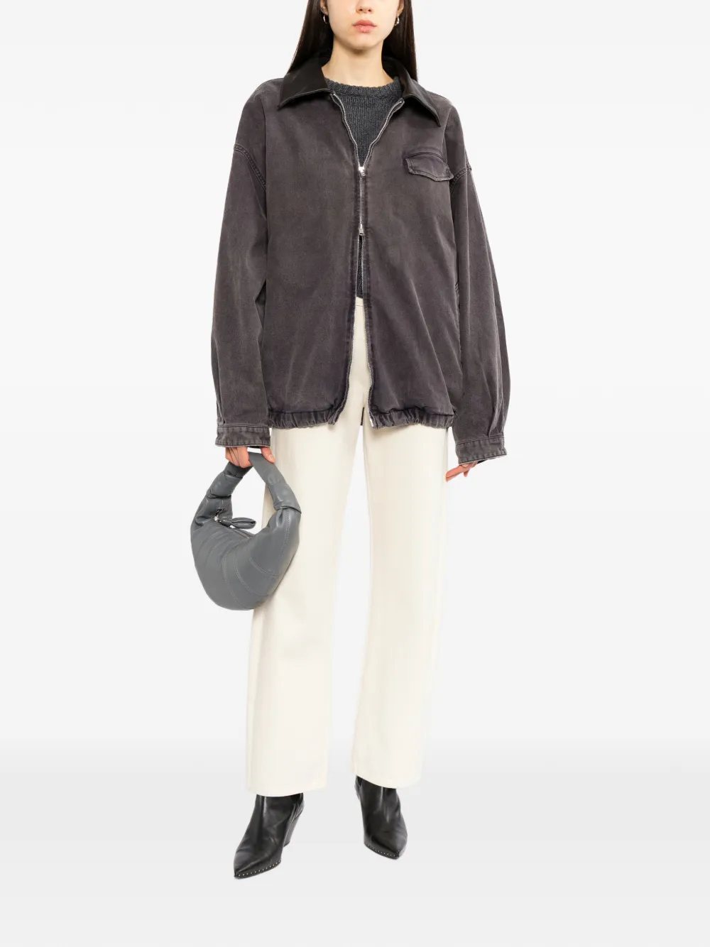 ssstein Denim jack Grijs