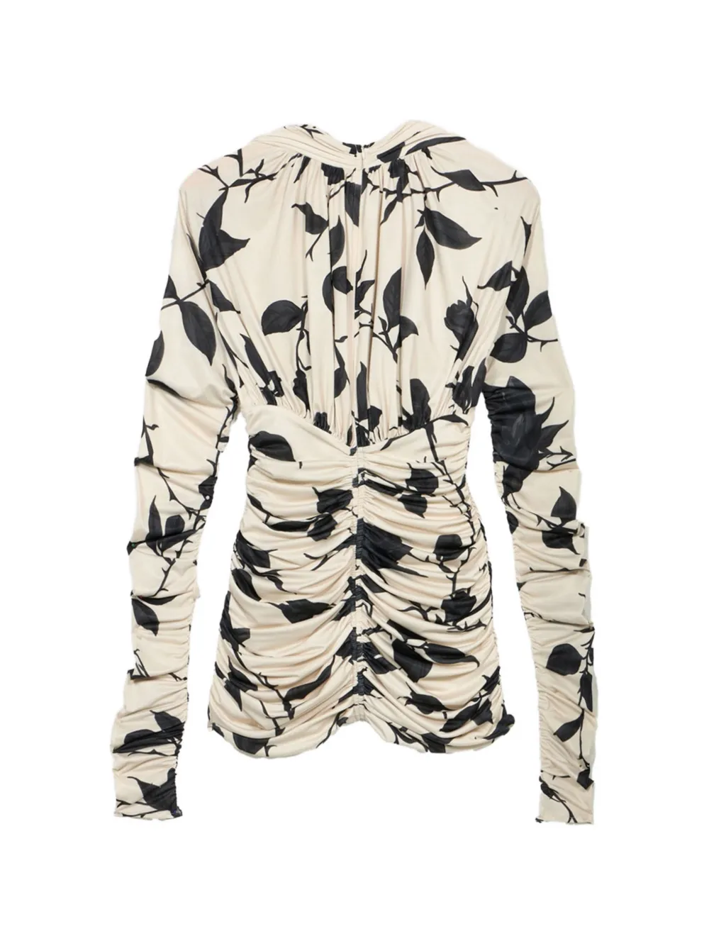Blumarine Shirt met bloemenprint Beige