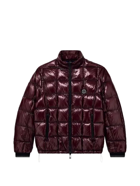 Armani Exchange quilted high-neck padded jacket
