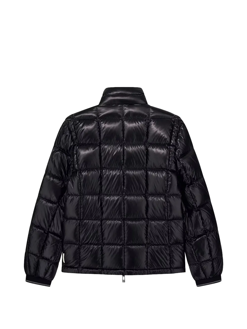 Armani Exchange Gewatteerd jack met logopatch Zwart