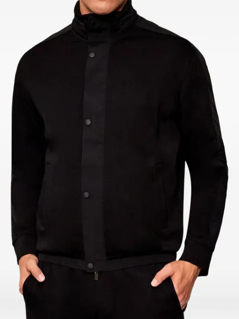 Armani Exchange zip-up hooded jacket