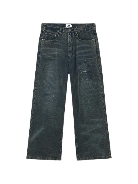 izzue faded corduroy trousers