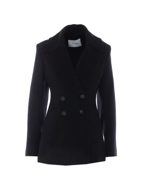 IVY OAK Calliope long-sleeve double-breasted coat