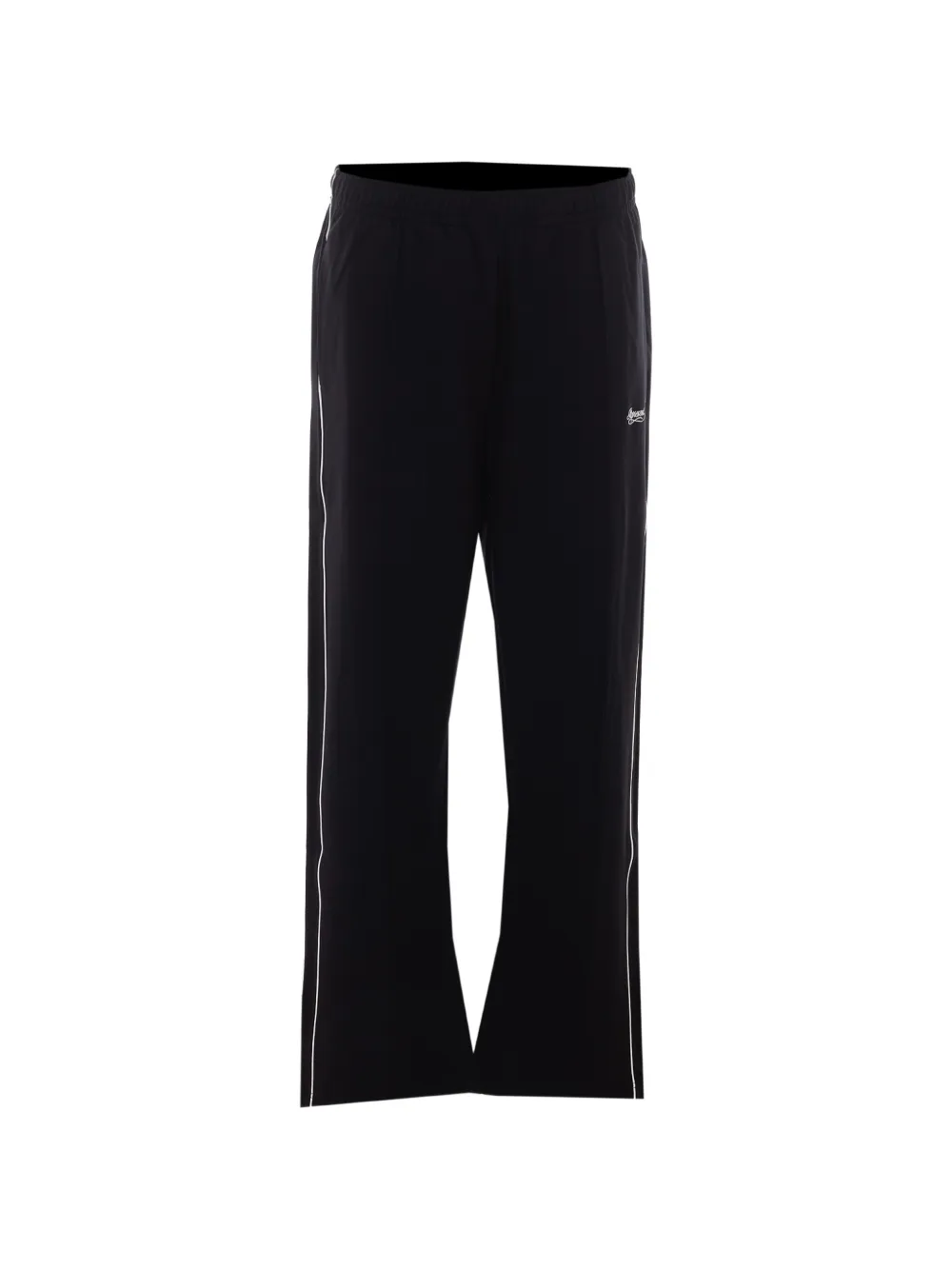 Represent logo-embroidered side-stripe track pants - Noir Represent logo-embroidered side-stripe track pants - Noir