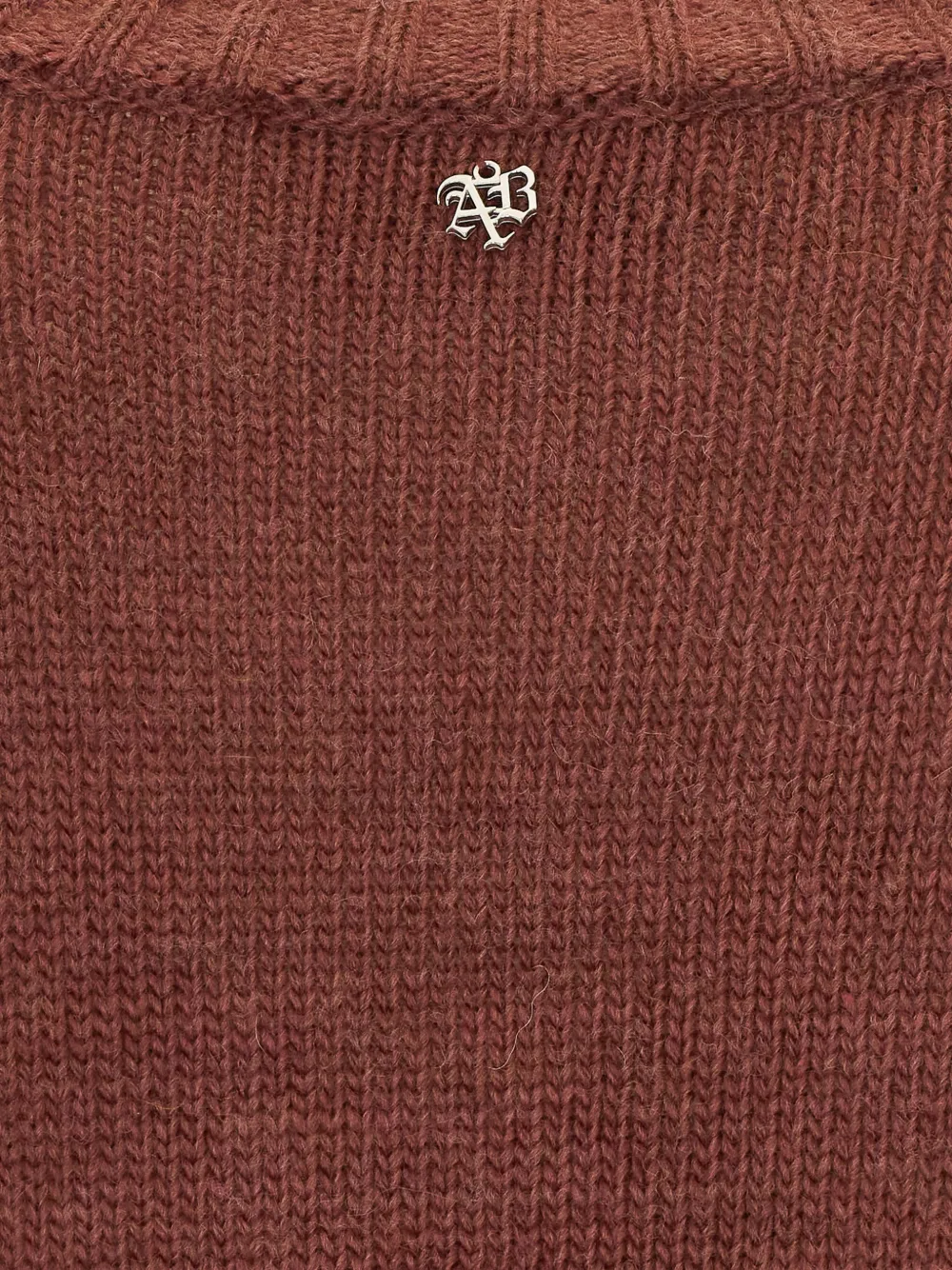 Aniye By Tina distressed V-neck sweater Bruin