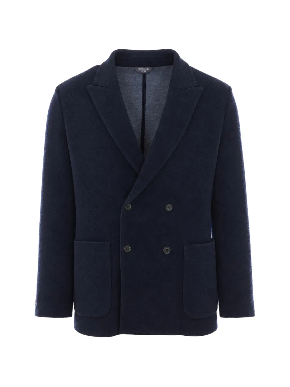 Circolo 1901 double-breasted peaked-lapel jacket - Blu
