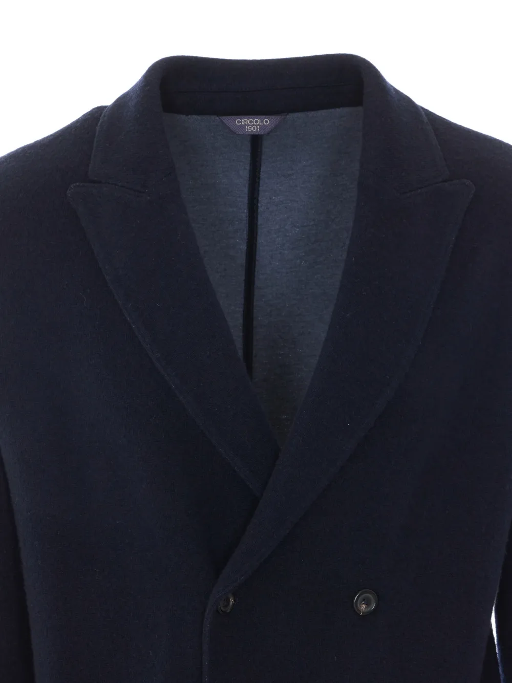 Circolo 1901 double-breasted peaked-lapel jacket Blauw