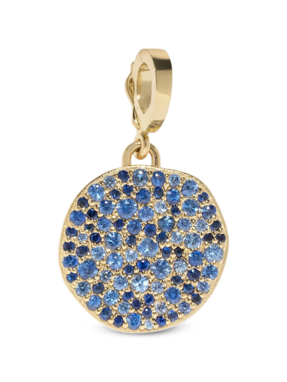 Azlee Azlee sapphire-midnight pendant - Oro