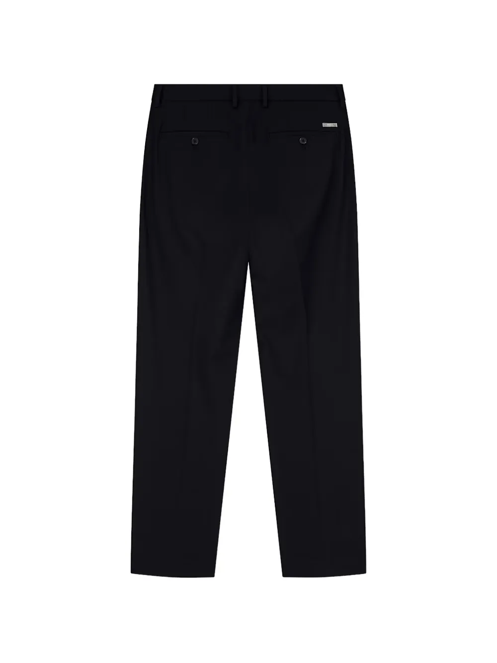Armani Exchange Pantalon met logoplakkaat Zwart