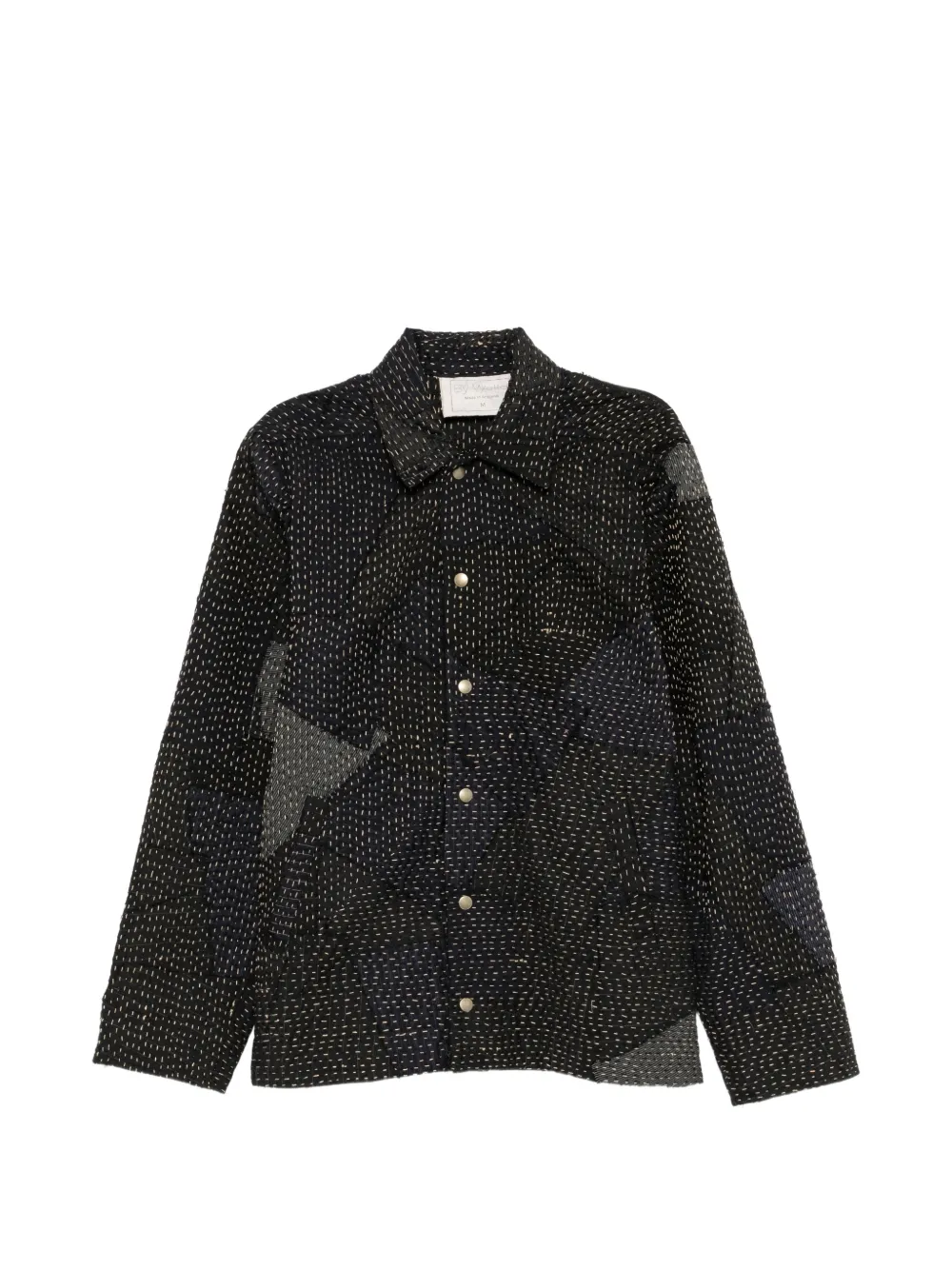 By Walid city-stripe milton jacket - Nero