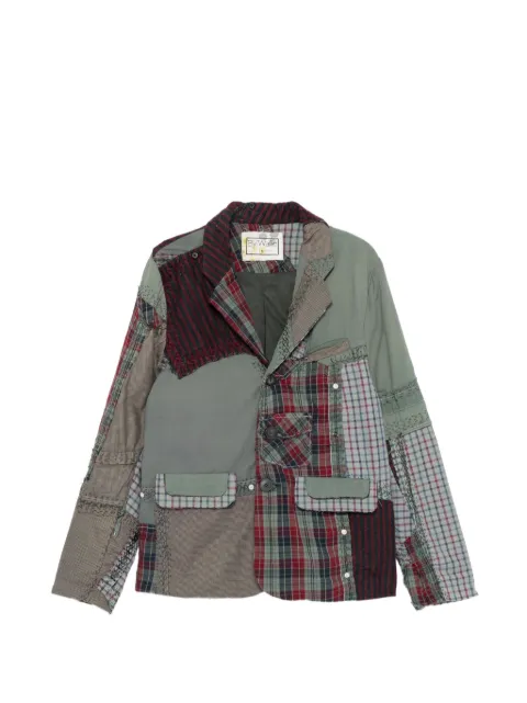 By Walid shirting repatch milo jacket