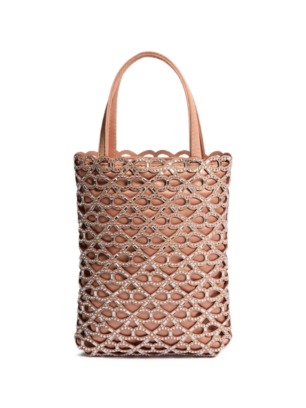 Anya Hindmarch mini Glebe embellished tote bag Roze