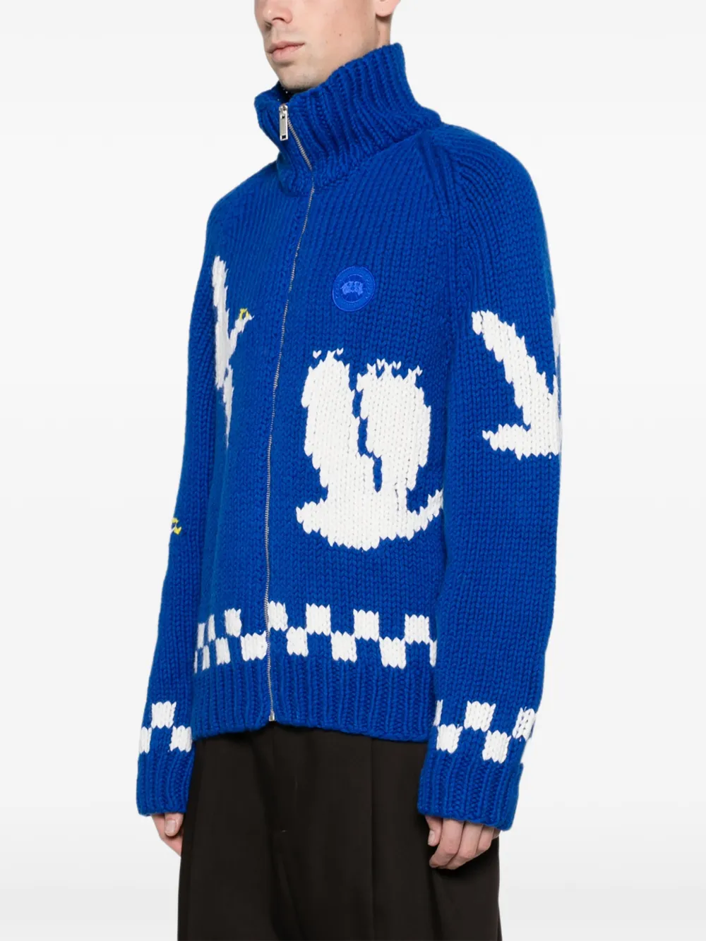 Canada Goose Moisie knit cardigan Blauw