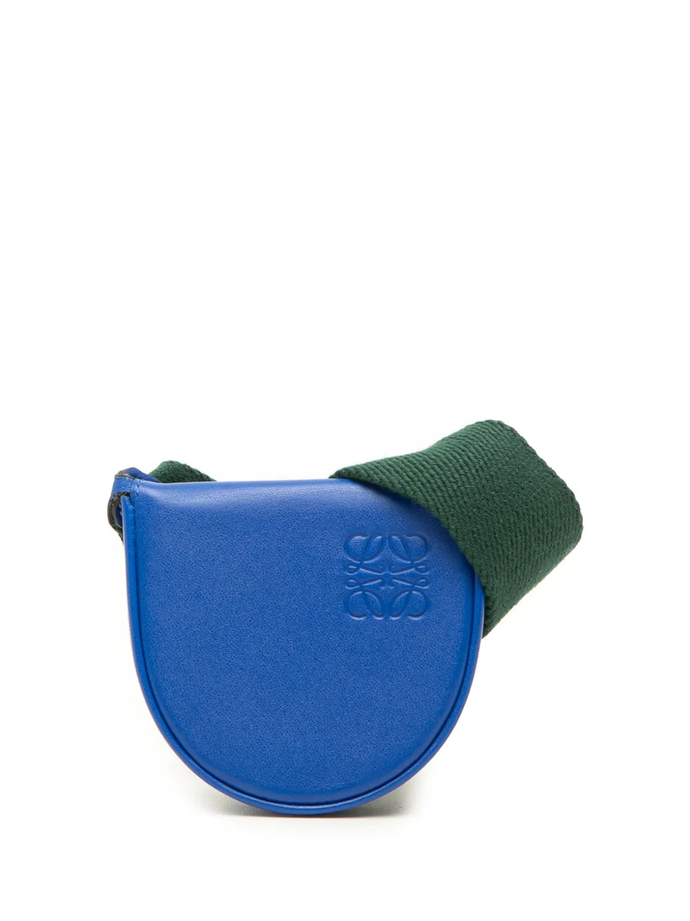 Loewe Pre-Owned 2019 Mini Soft Calfskin Heel Pouch crossbody bag - Blau
