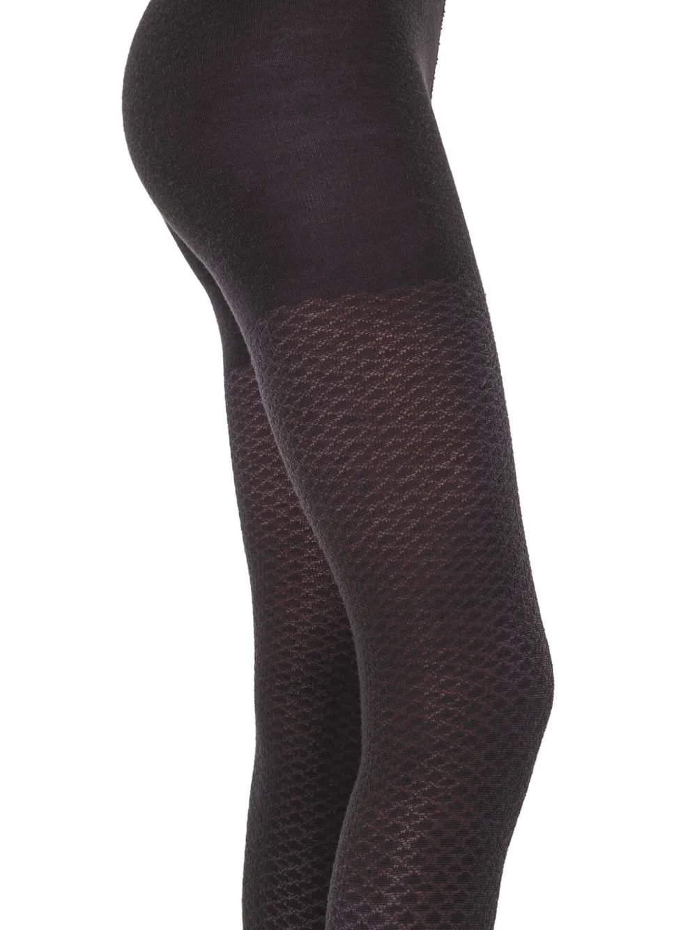 Wolford Panty met jacquard-patroon Paars