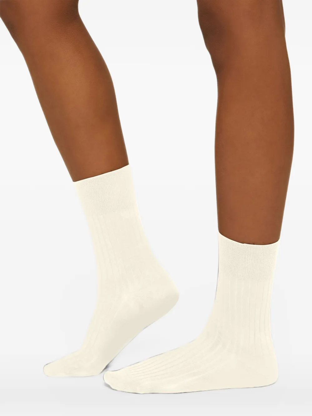 Wolford ribbed-knit socks Wit