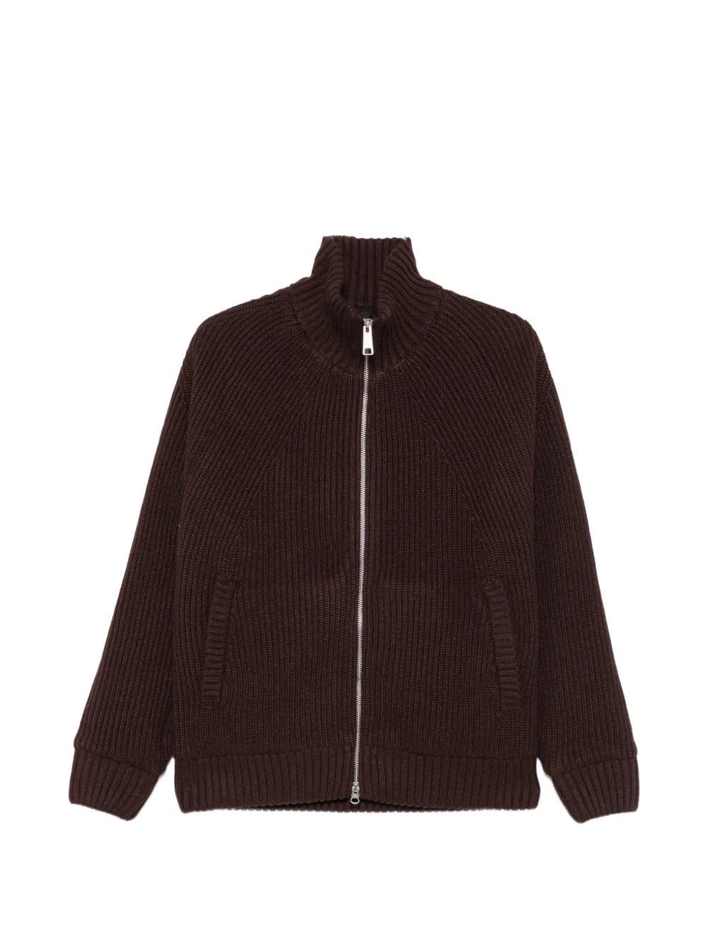 Carhartt WIP ribbed-knit raglan-sleeve jacket Bruin