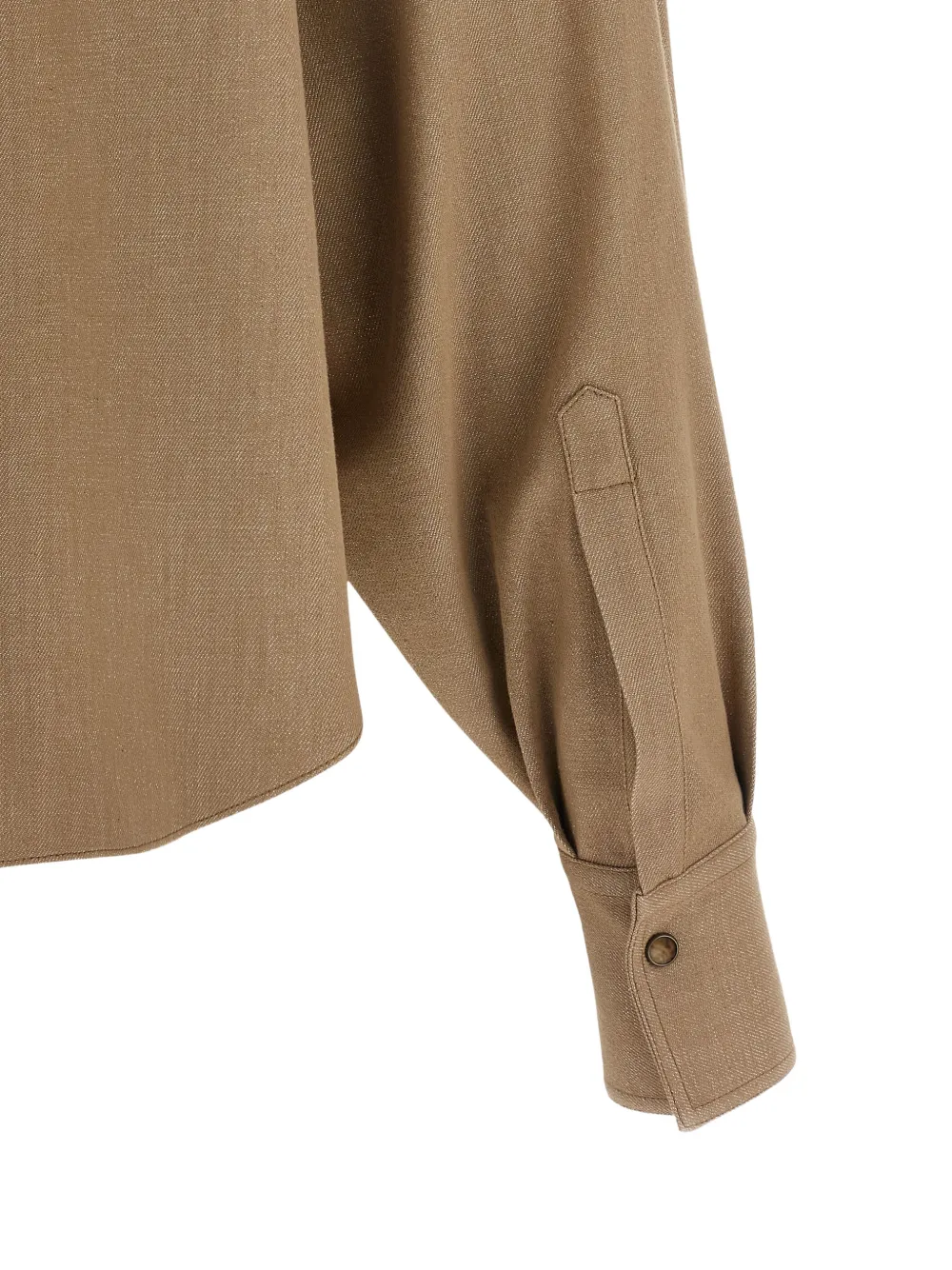 Brunello Cucinelli Blouse verfraaid met Monile Beige