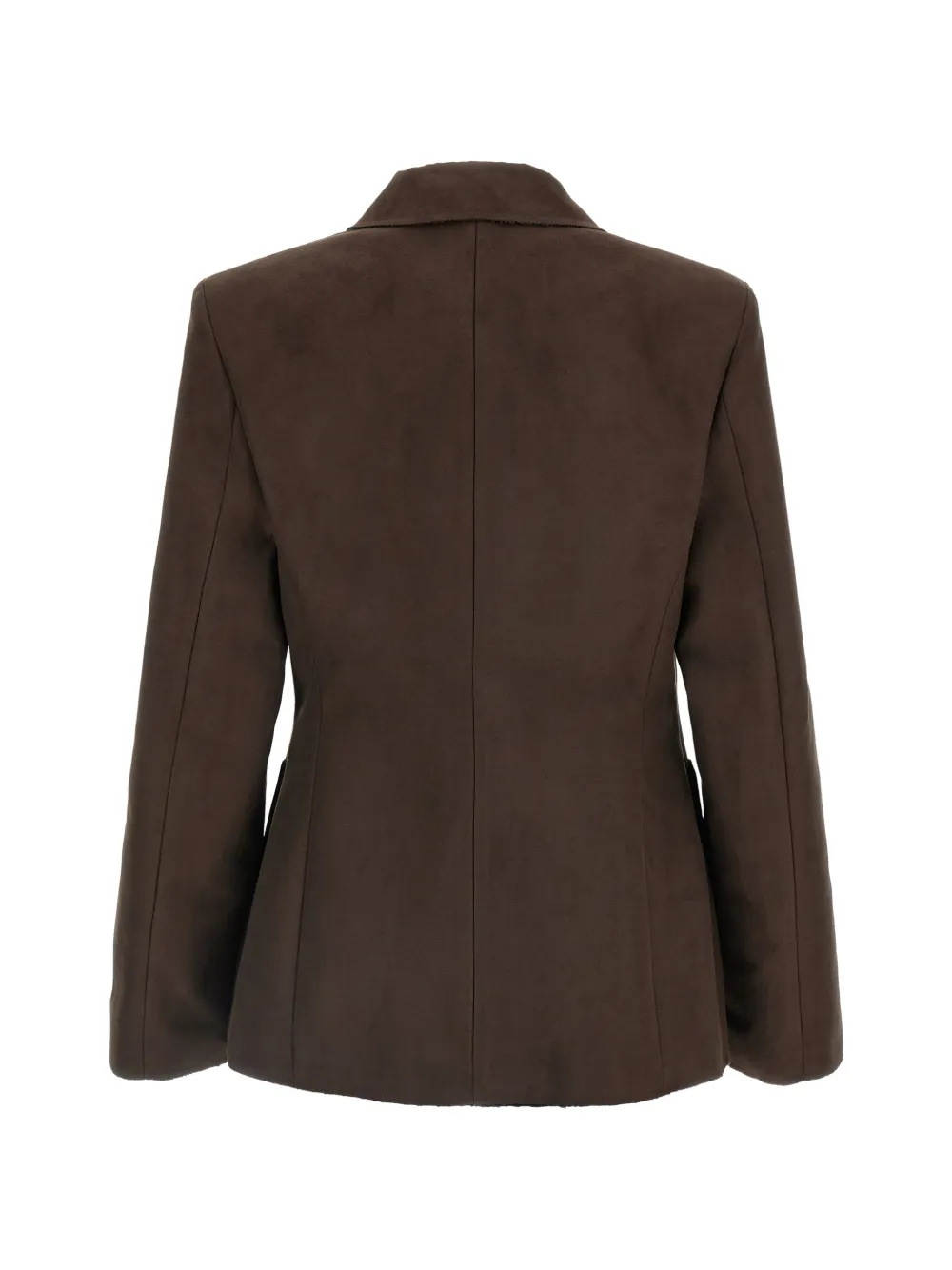 MISENITHE Scarlett blazer met overhemdkraag Bruin