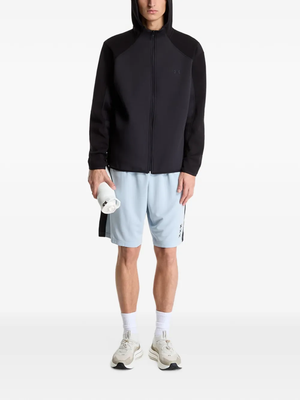 Under Armour Unstoppable hoodie met rits Zwart