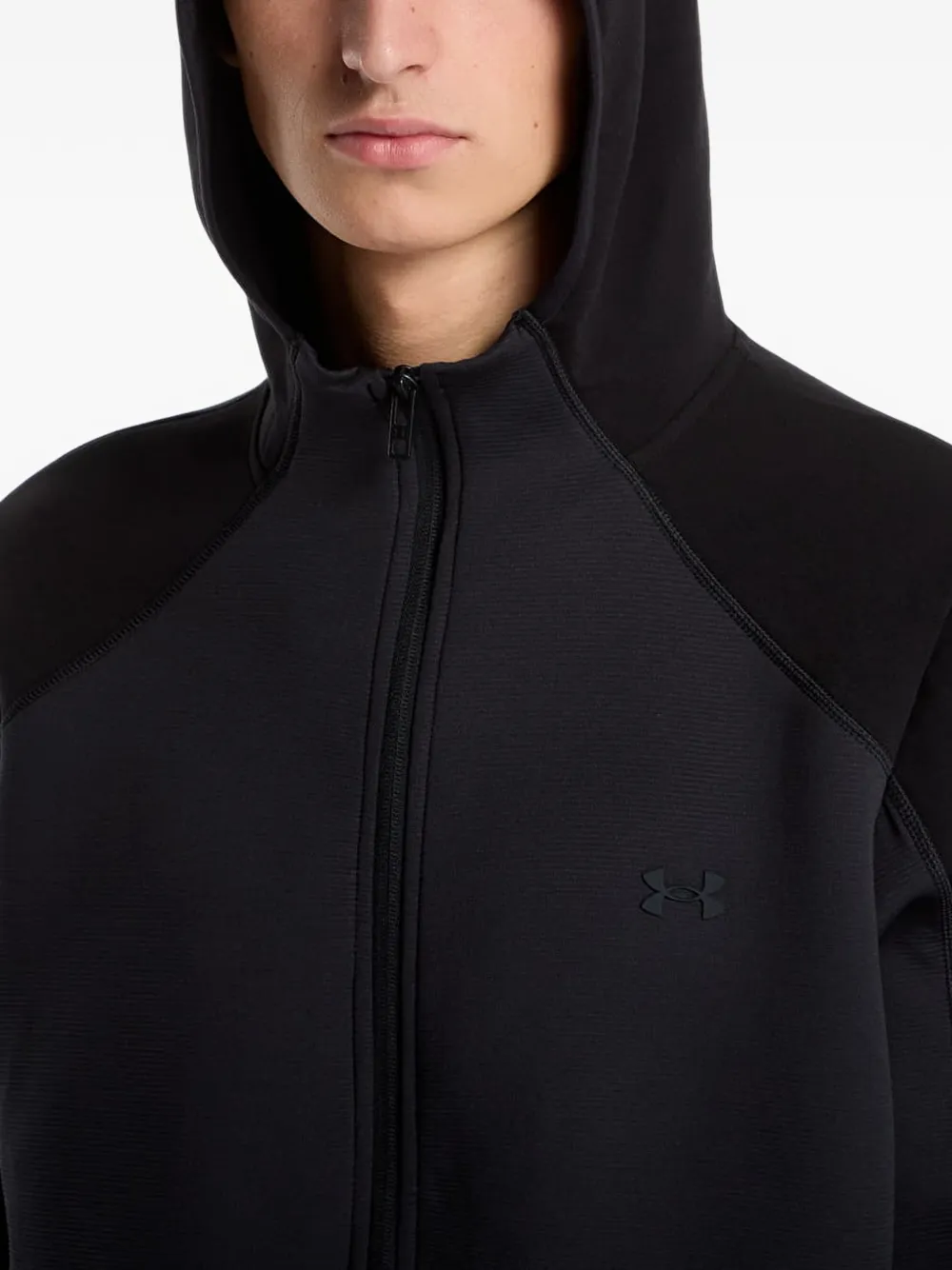 Under Armour Unstoppable hoodie met rits Zwart