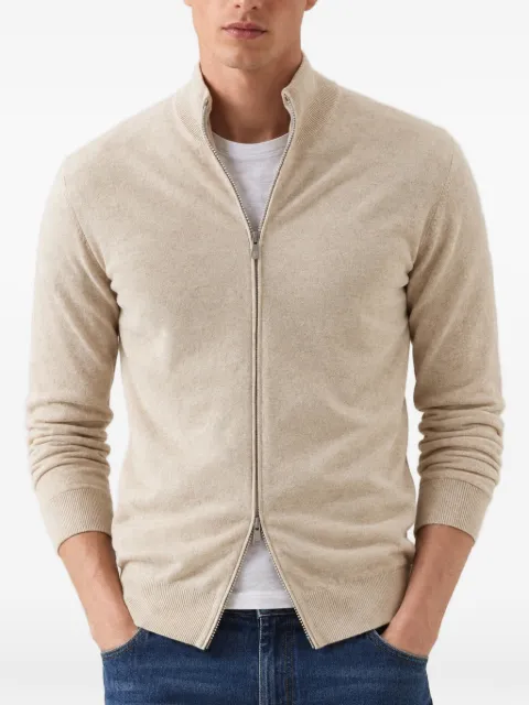 Brunello Cucinelli zip-up cashmere sweater