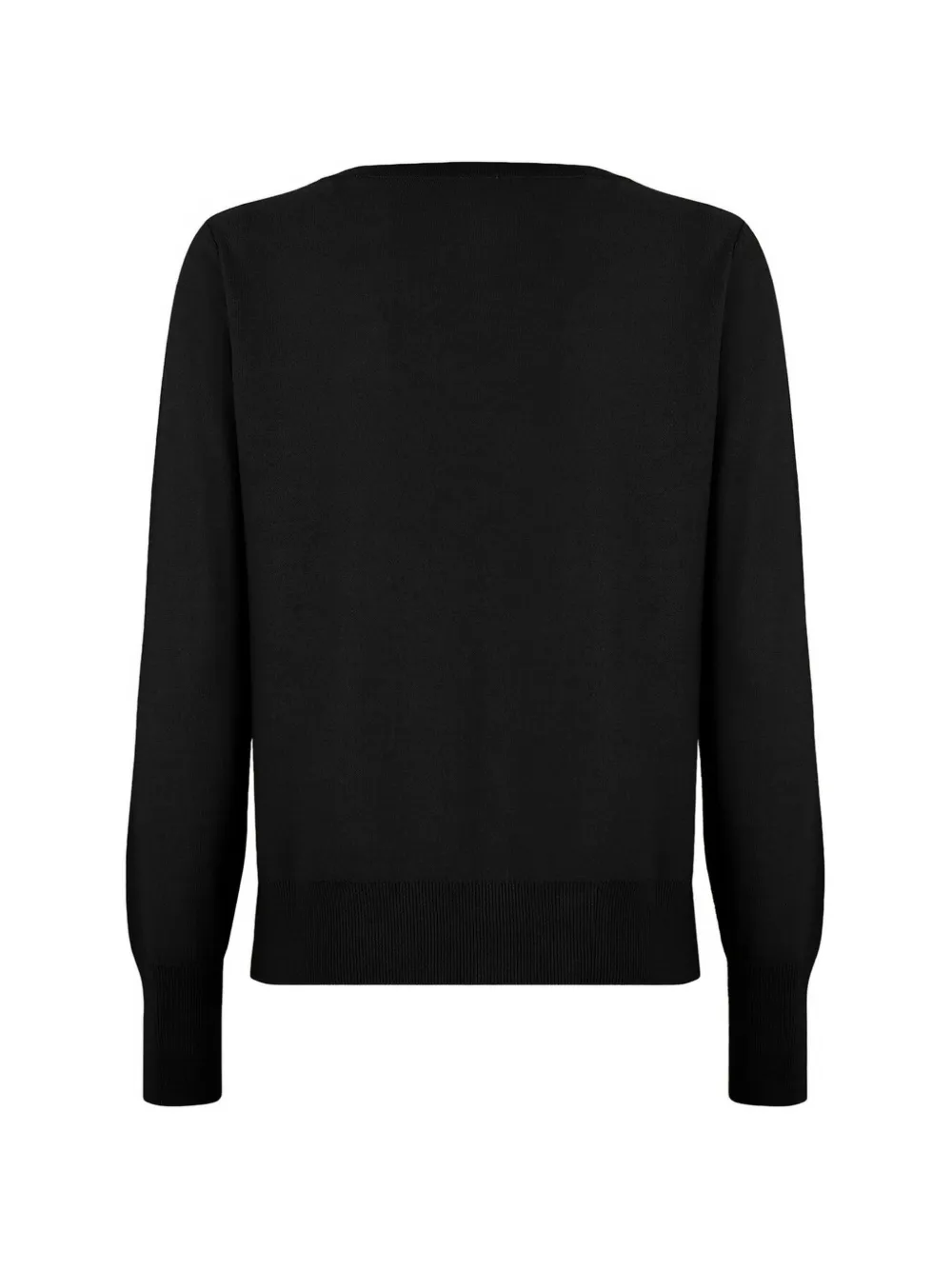 Wolford fine-knit merino cardigan Zwart