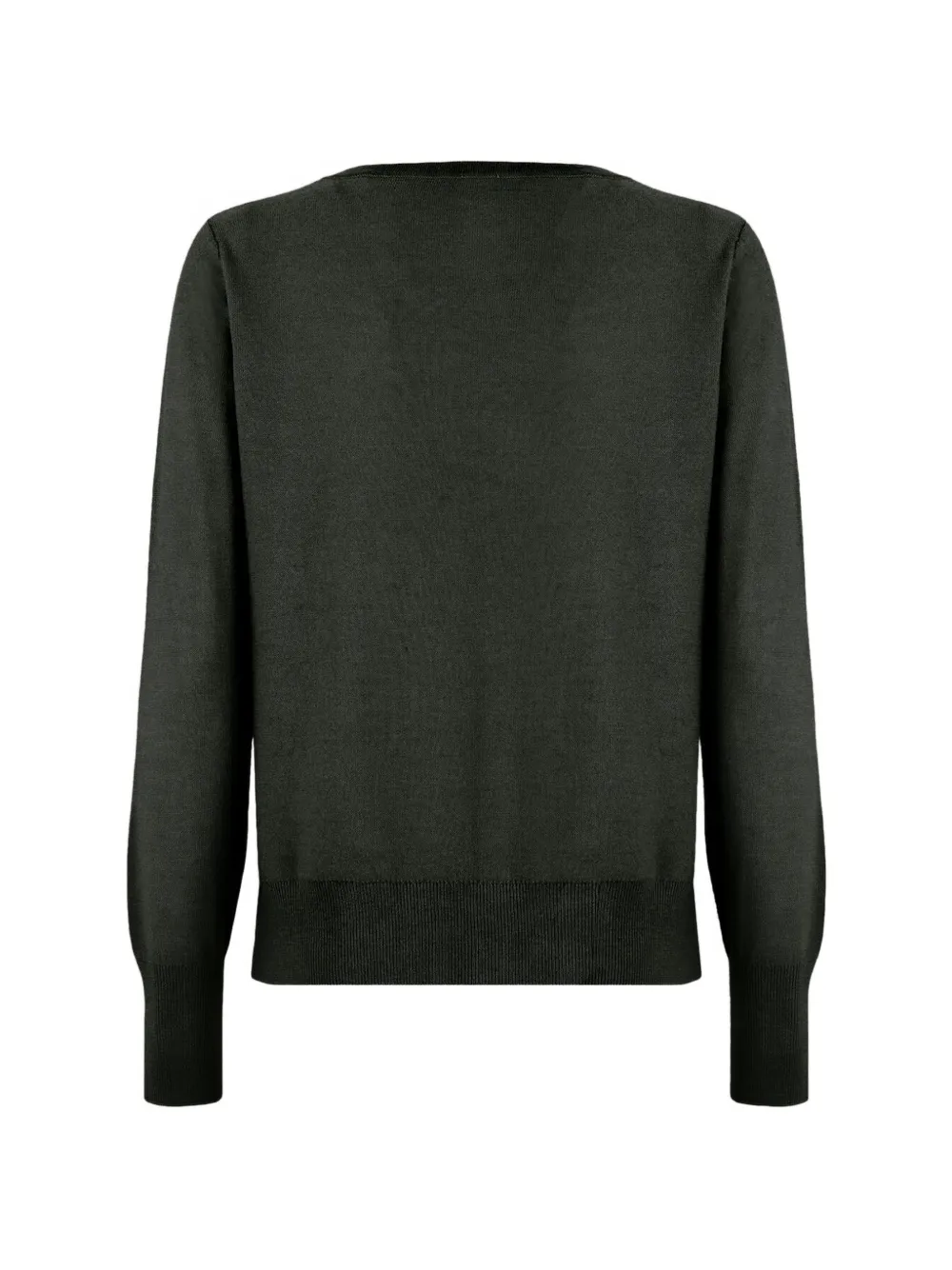 Wolford fine-knit merino cardigan Zwart