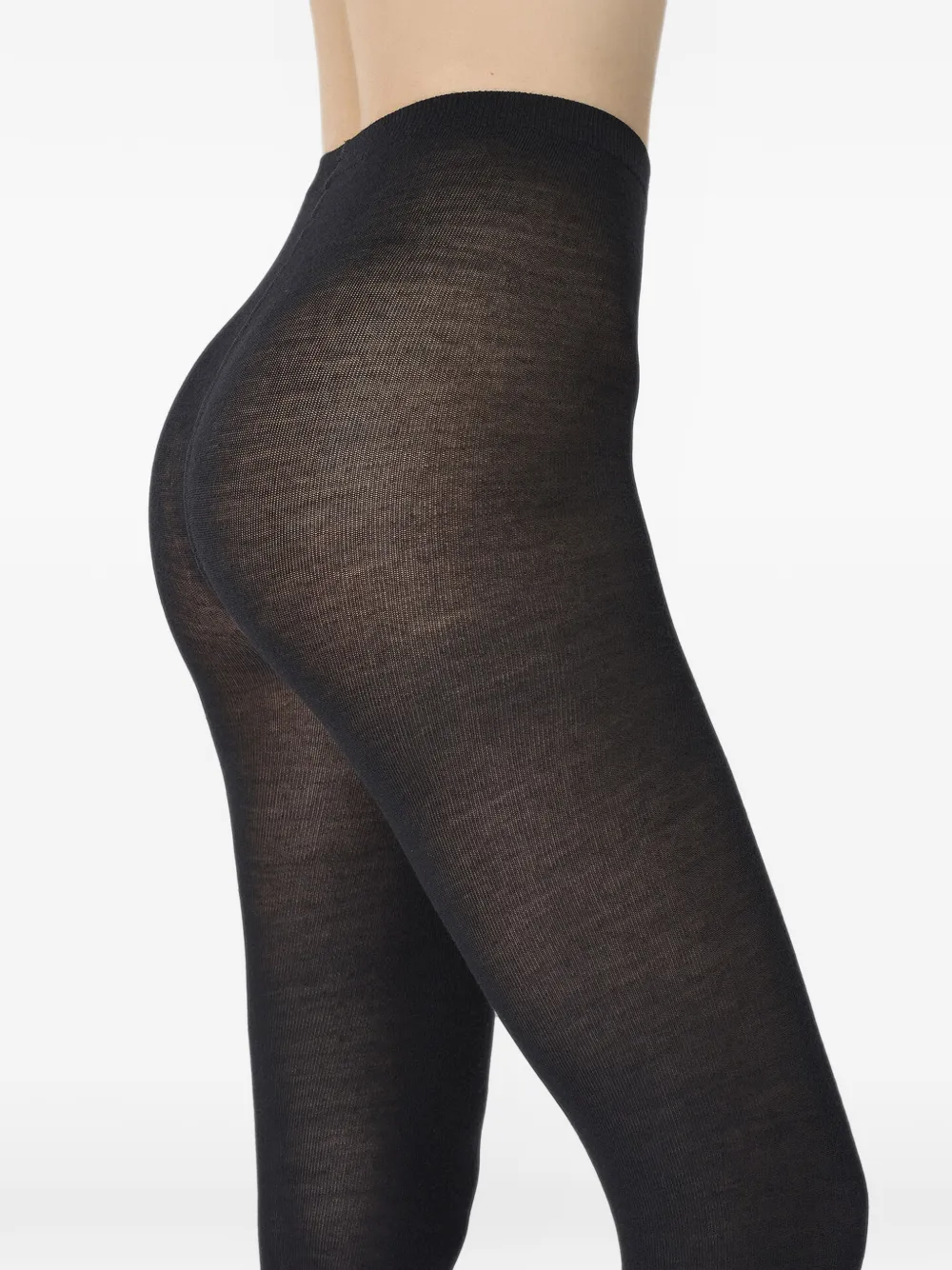 Wolford Semi-doorzichtige panty Zwart