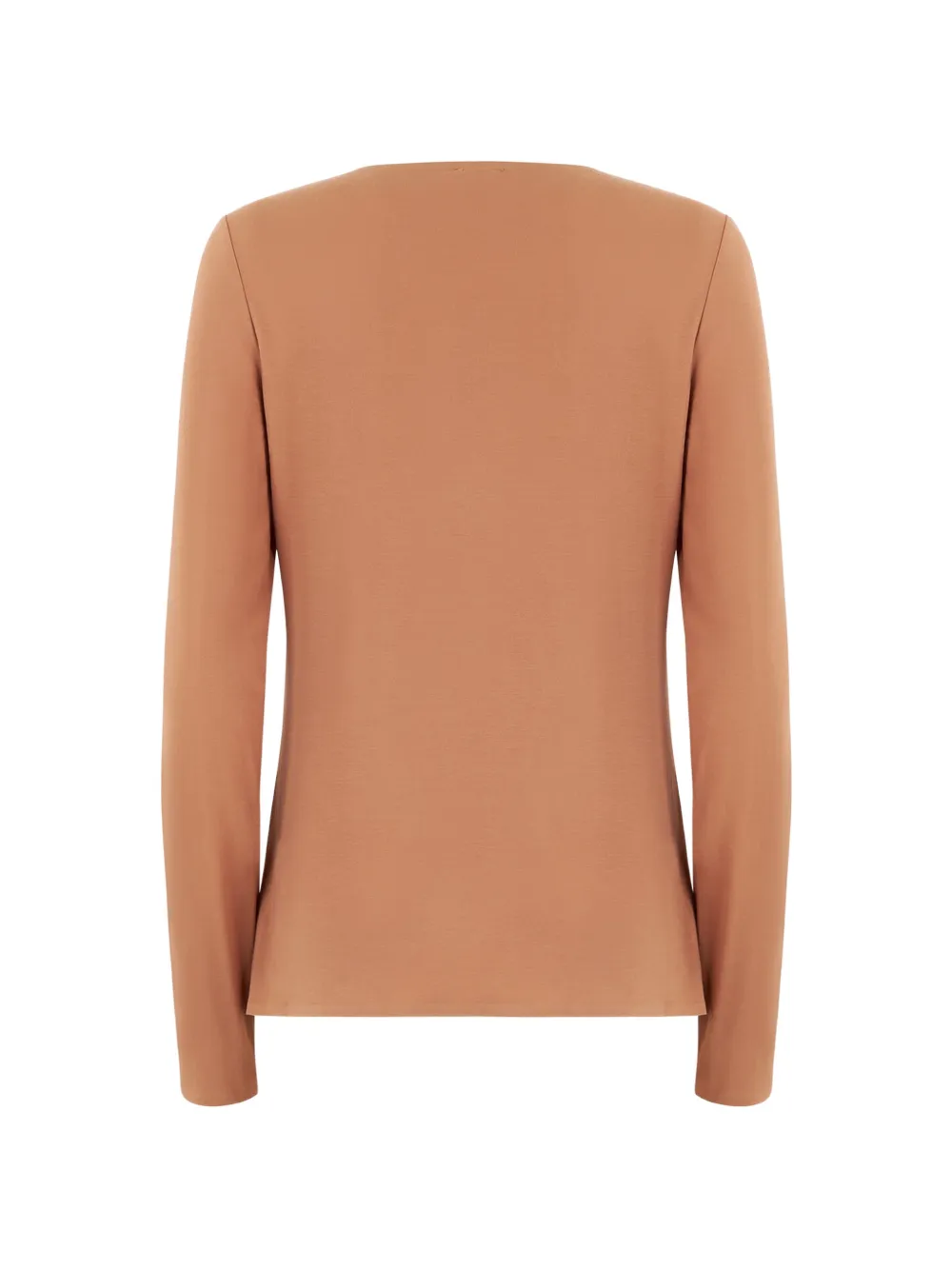 Wolford T-shirt met lange mouwen en matte afwerking Oranje