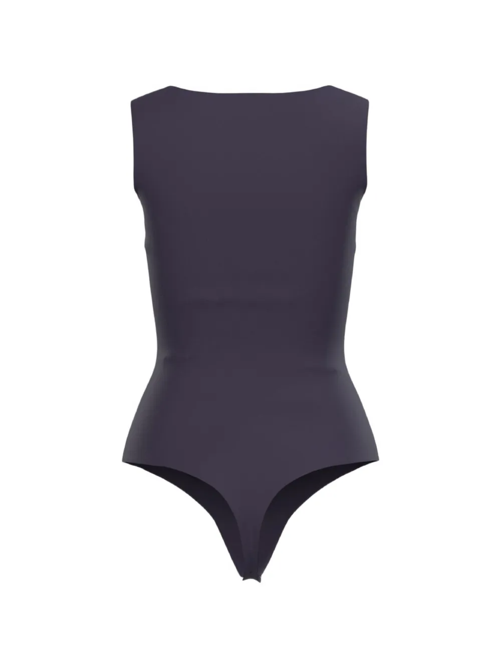 Wolford Mouwloze ronde gebreide body Blauw