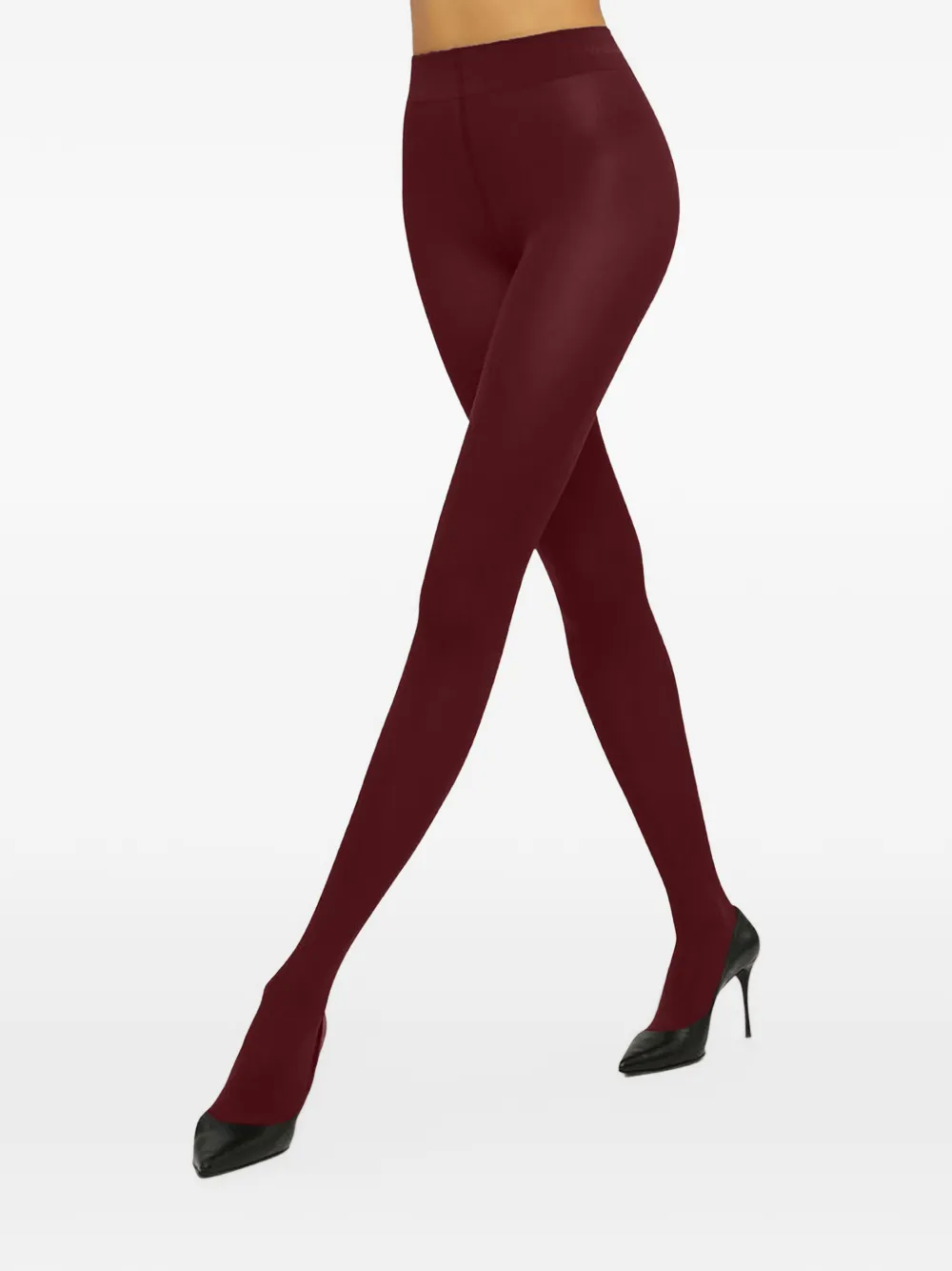 Wolford Velvet De Luxe 66 panty Rood
