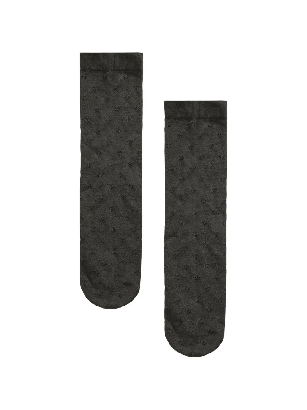 Wolford Daisy jacquard-knit socks - Nero