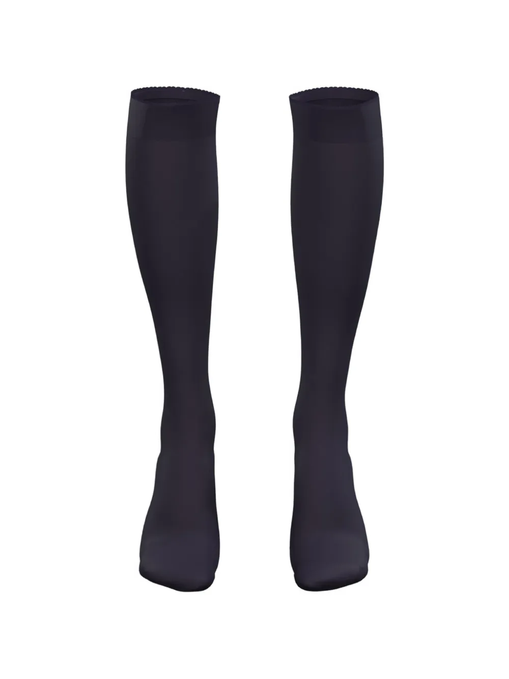 Wolford Orchid 50 knee-high socks - Blu