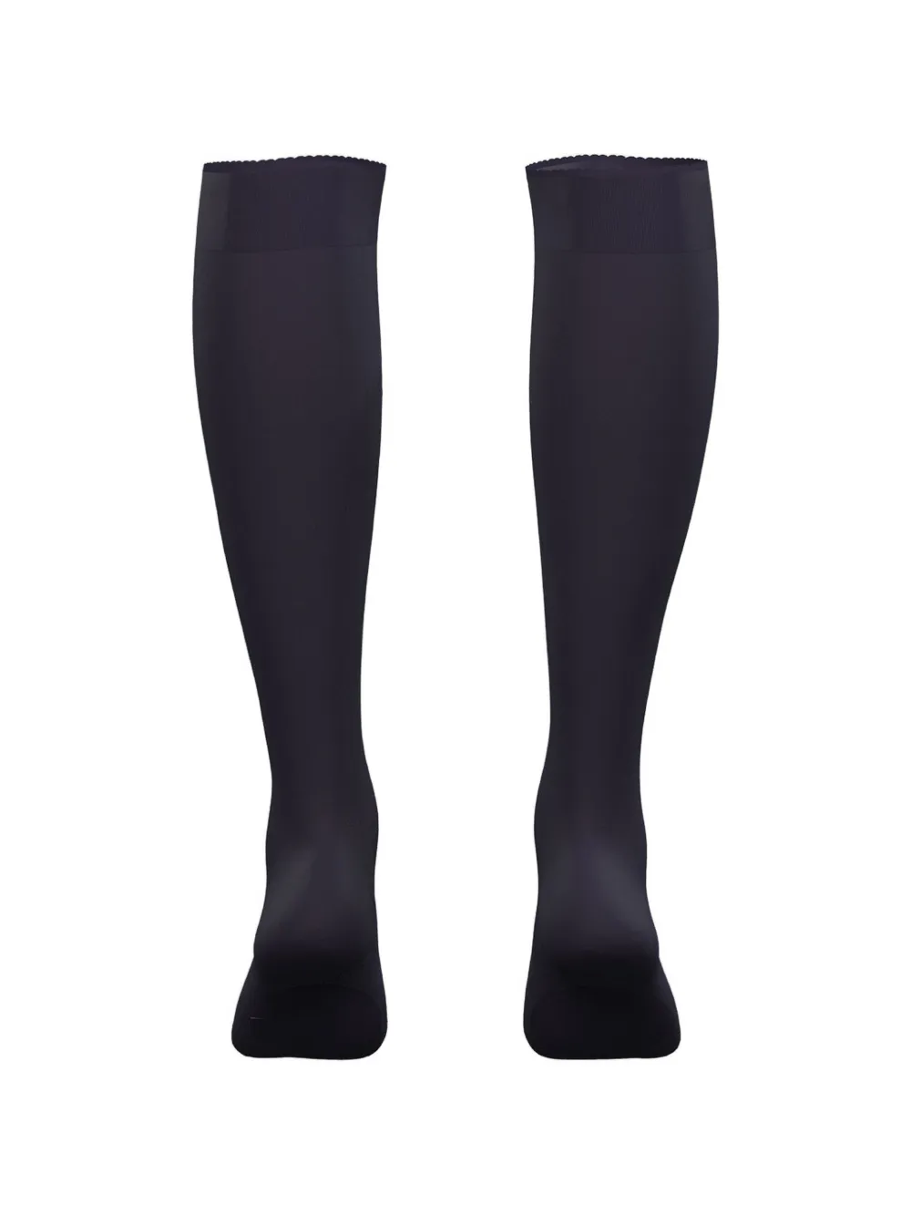 Wolford Orchid 50 knee-high socks Blauw