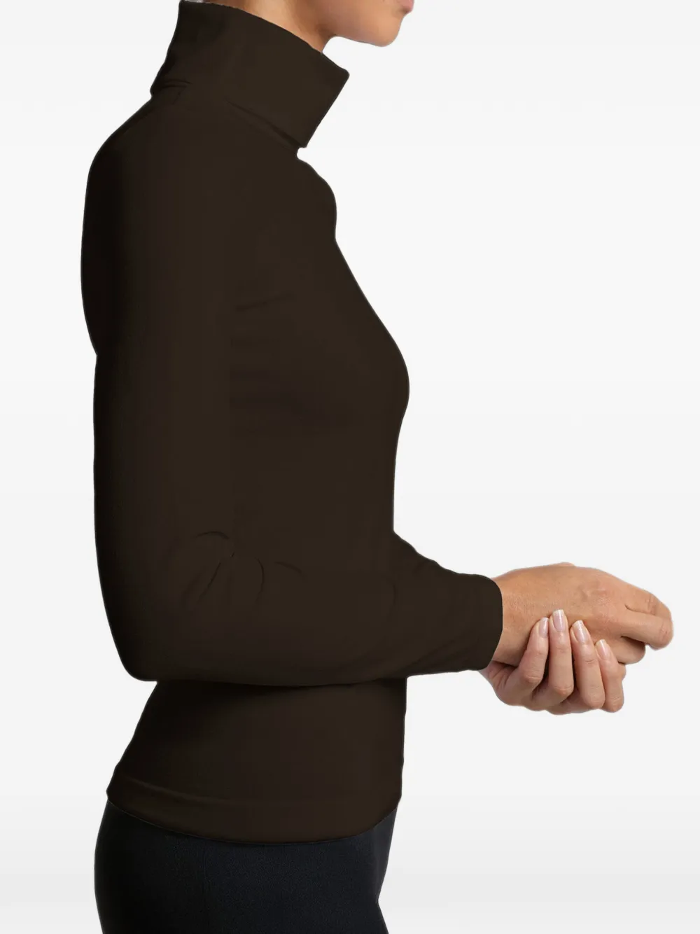 Wolford Gebreide coltrui Bruin