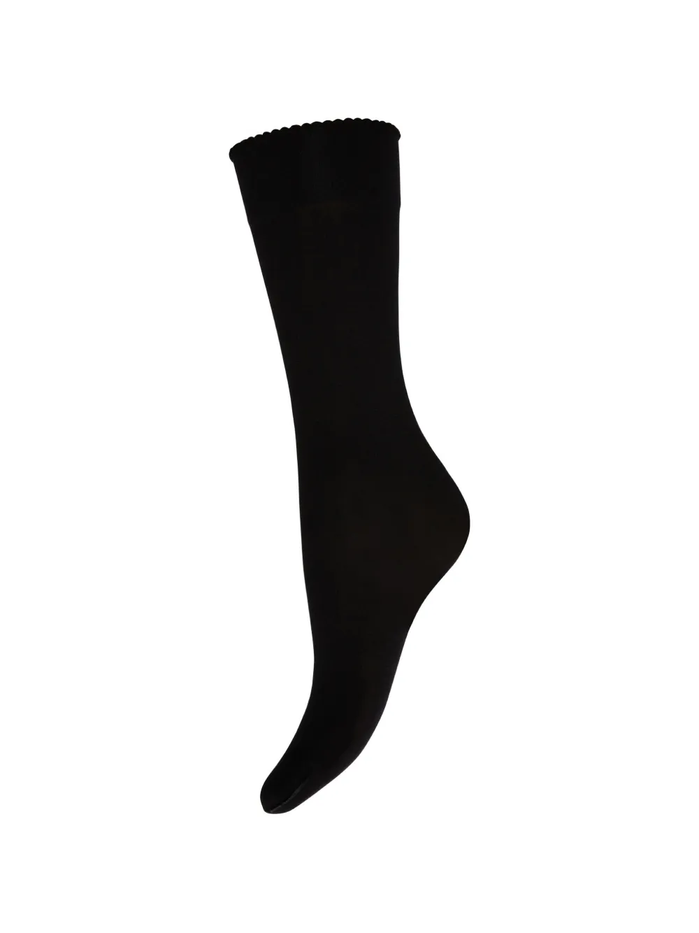Wolford Orchid 50 knee-high socks Zwart
