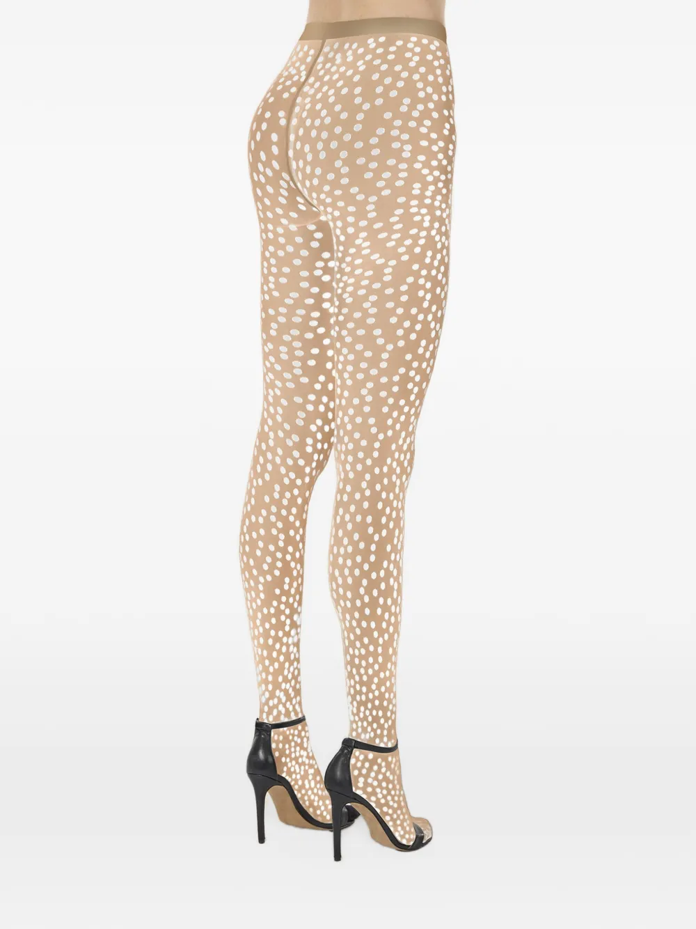 Wolford Panty met stippen Beige